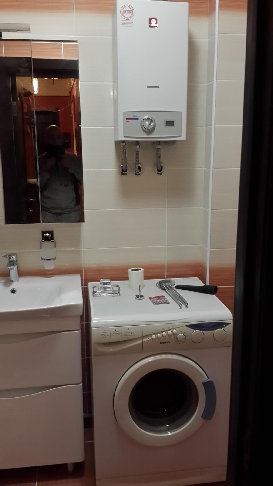 Газовая колонка в ванной