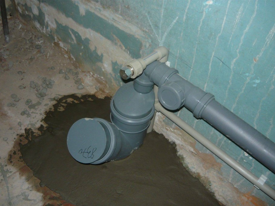 Монтаж 110 канализационной трубы