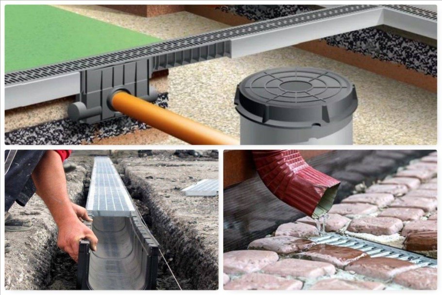 Дренажная система для водостока