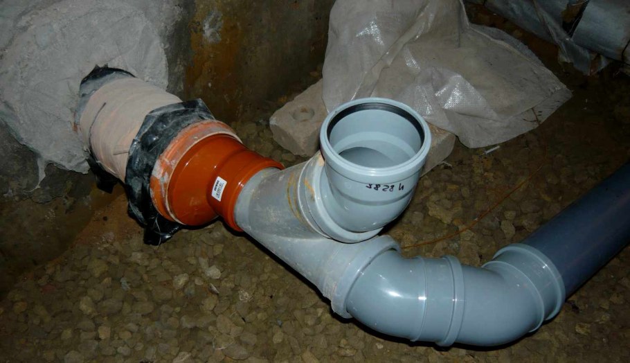 Канализационные отводы в квартире
