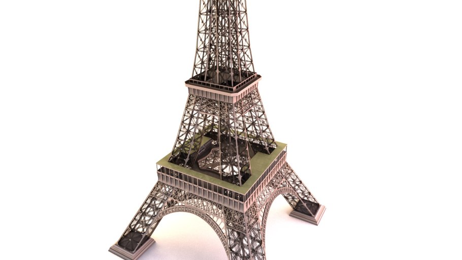 Эйфелева башня модель