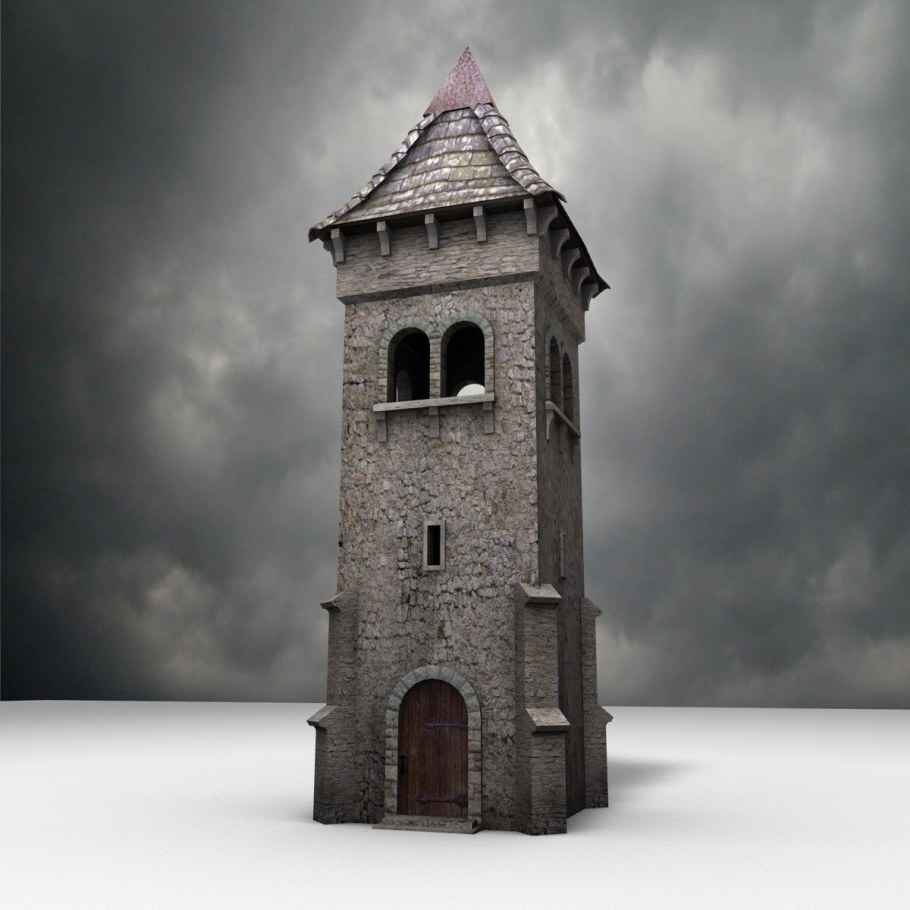 Башня Тауэр 3д модель