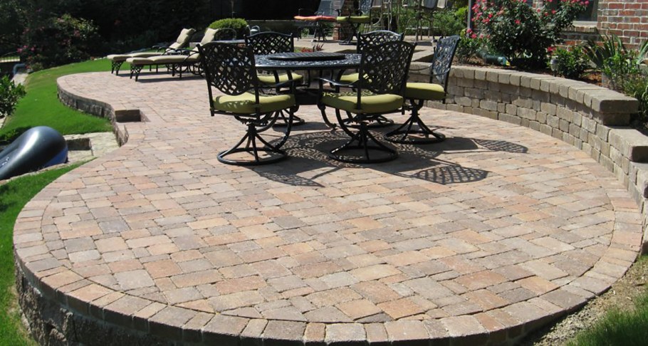 Мощение патио