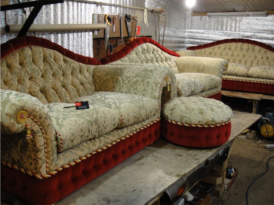 Обивка мягкой мебели