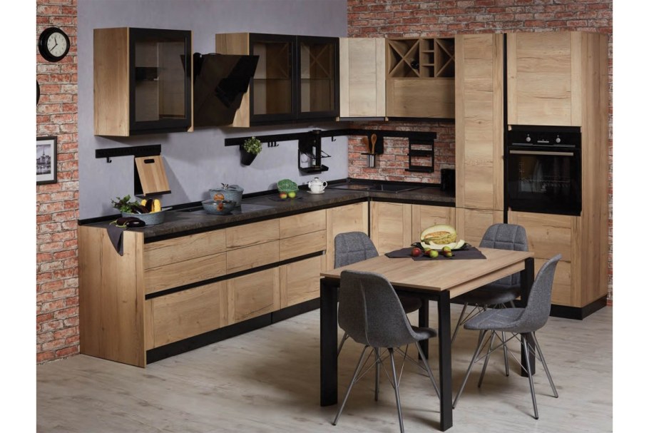 Кухня Сити дуб Галифакс