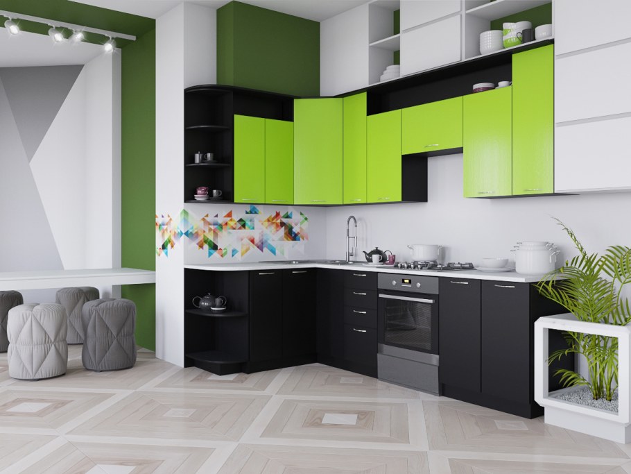 Виола Нео ЛДСП лайм