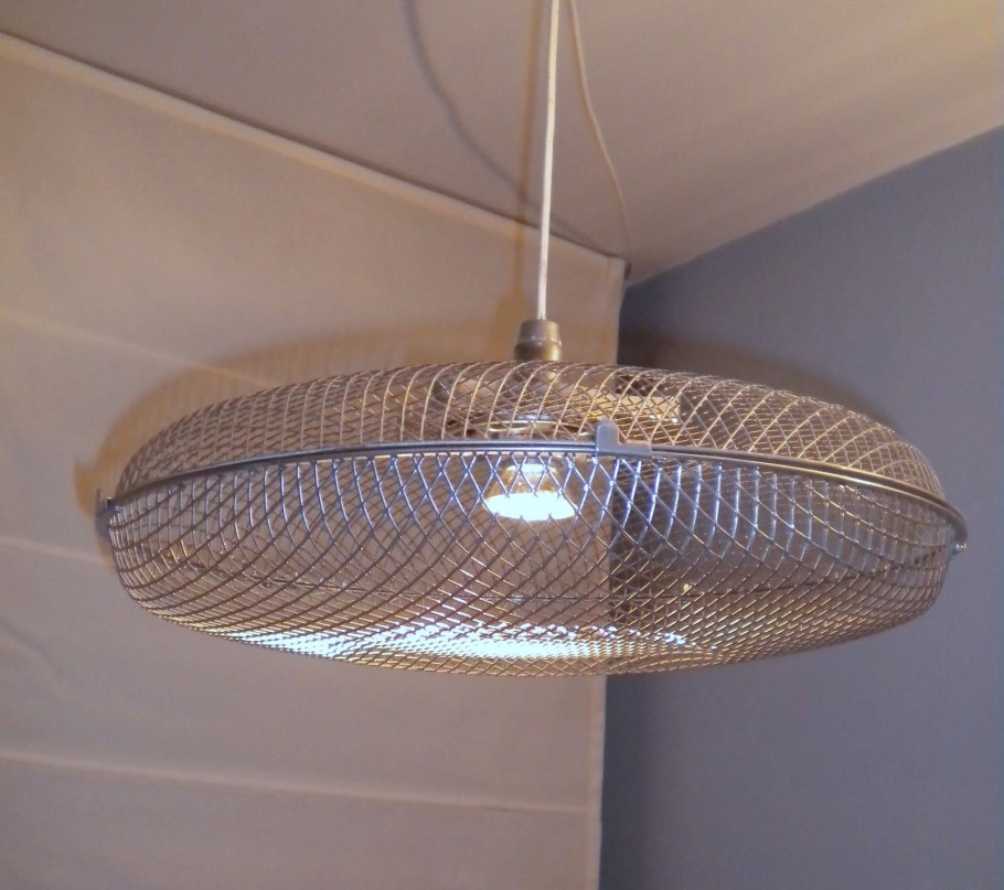 Люстра из вентилятора