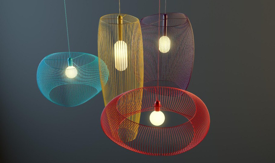 Люстра из подручных материалов