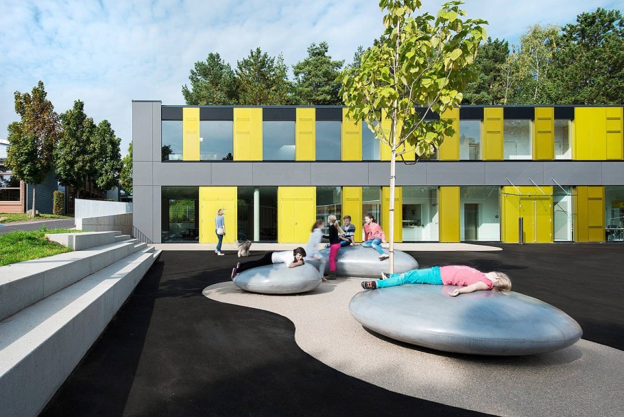 Необычный интерьер детского сада