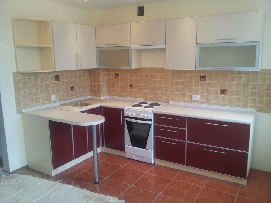 Кухонный гарнитур 3 метра угловой