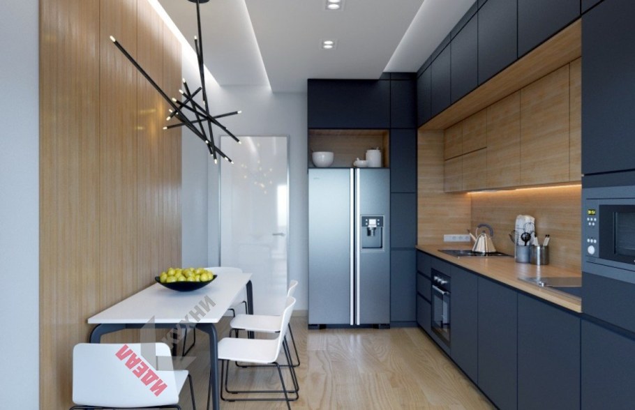 Кухня в стиле Минимализм 10м2