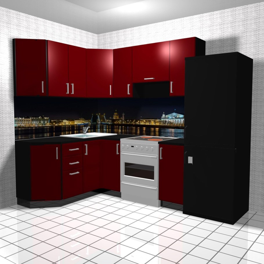 Кухонный гарнитур 2 на 3 метра угловой