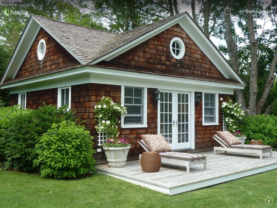 Красивые дачные домики