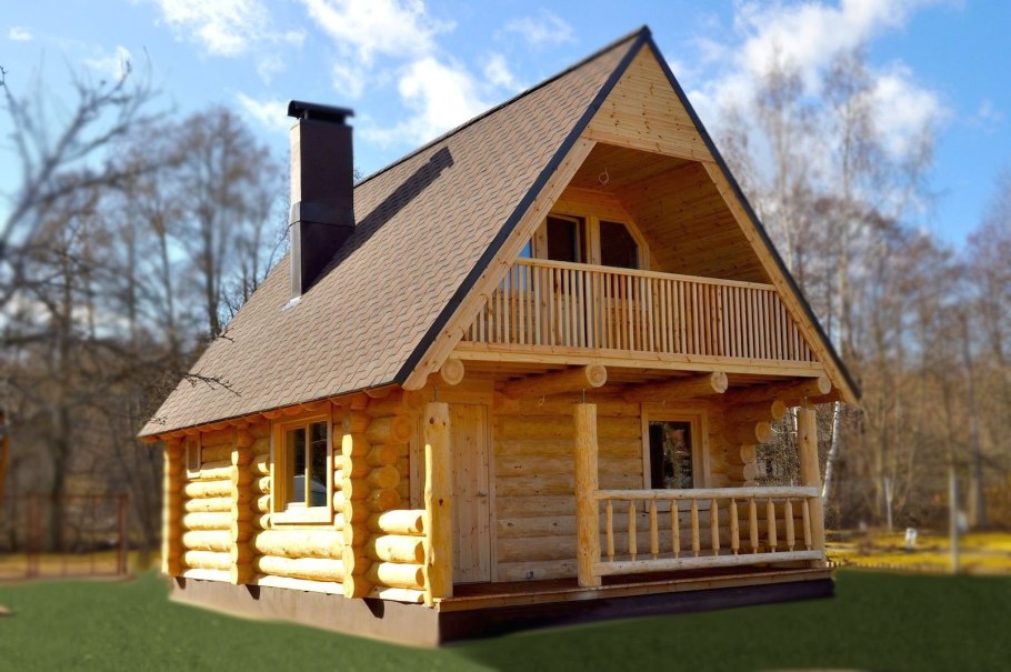 Дачный домик из сруба