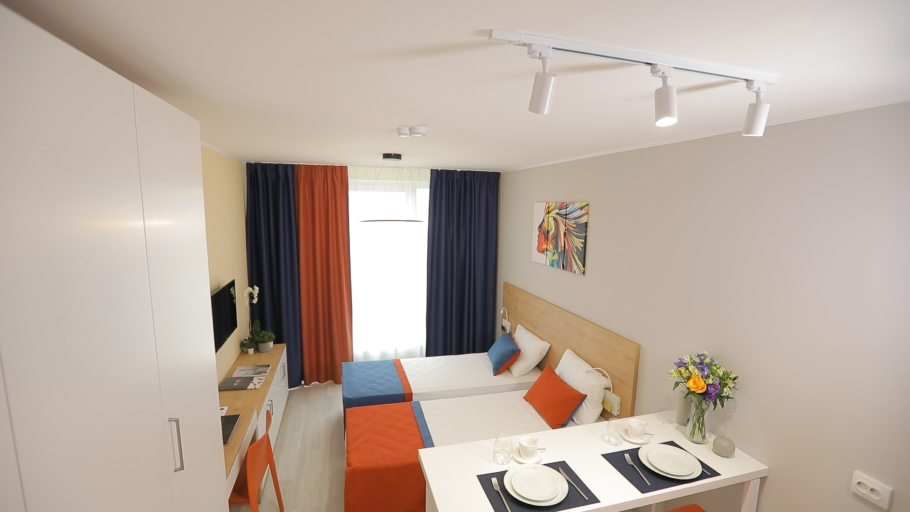 Квартира в новостройке с мебелью