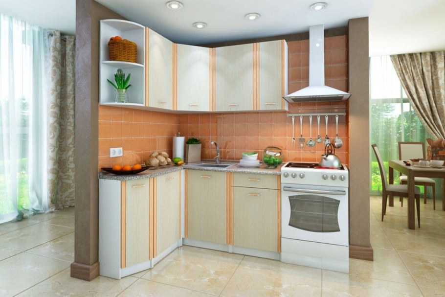 Кухонный гарнитур "Алиса 9" венге/лайм