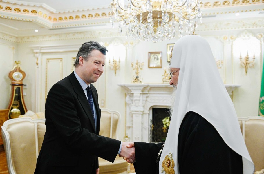 Патриарх Кирилл в Киеве