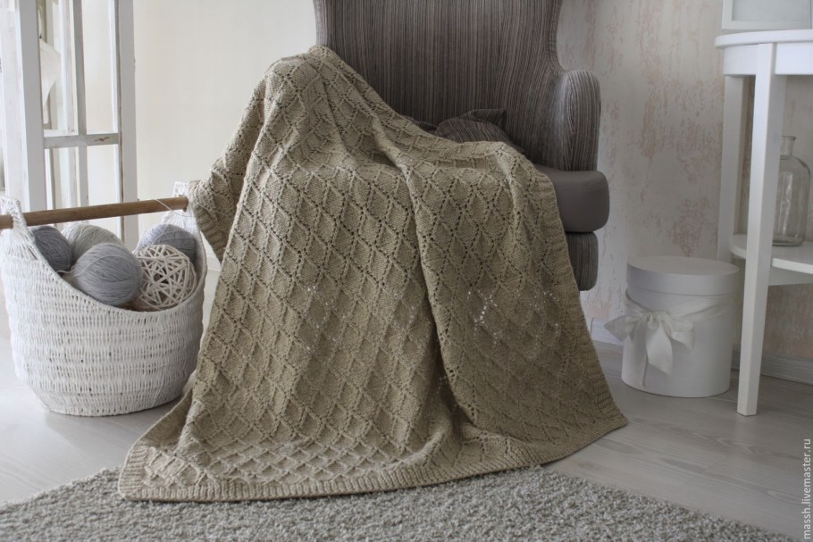 Плед Parpa плед шерстяной Grey