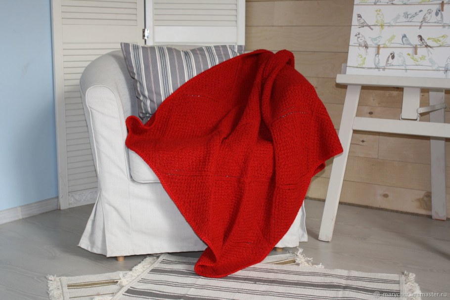 Плед 6752505 Red