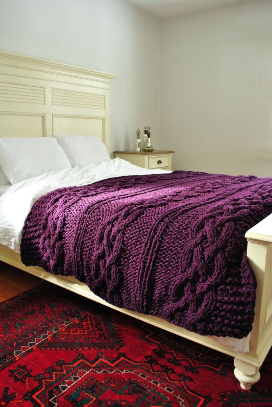 Вязаные покрывала