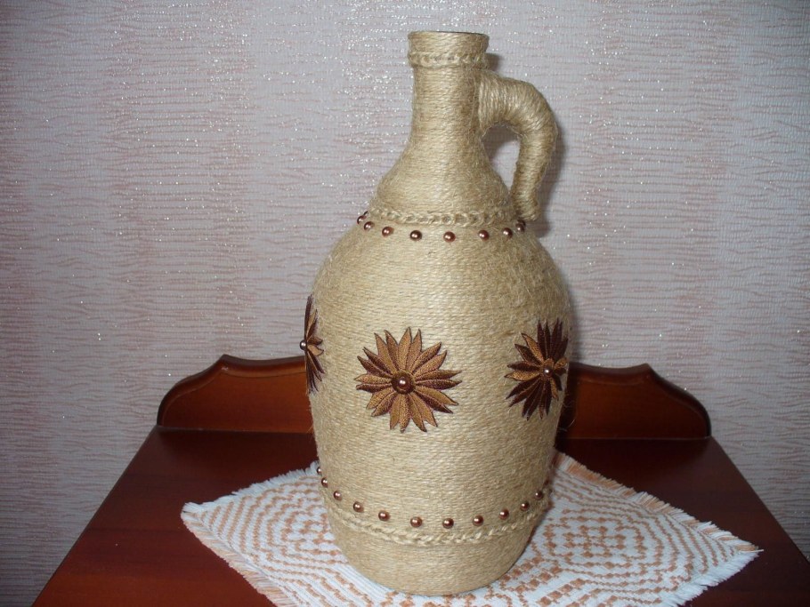 Кувшин из шпагата