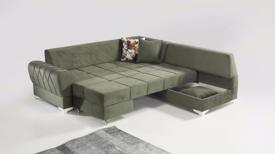 Диван прямой Оливер (Лира) еврокнижка трансформер