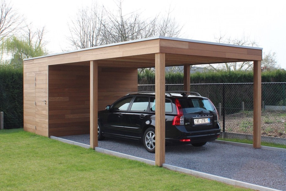 Интерьер гаража