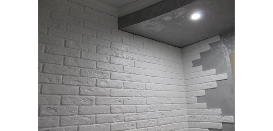 Гипсовая плитка под кирпич Касавага