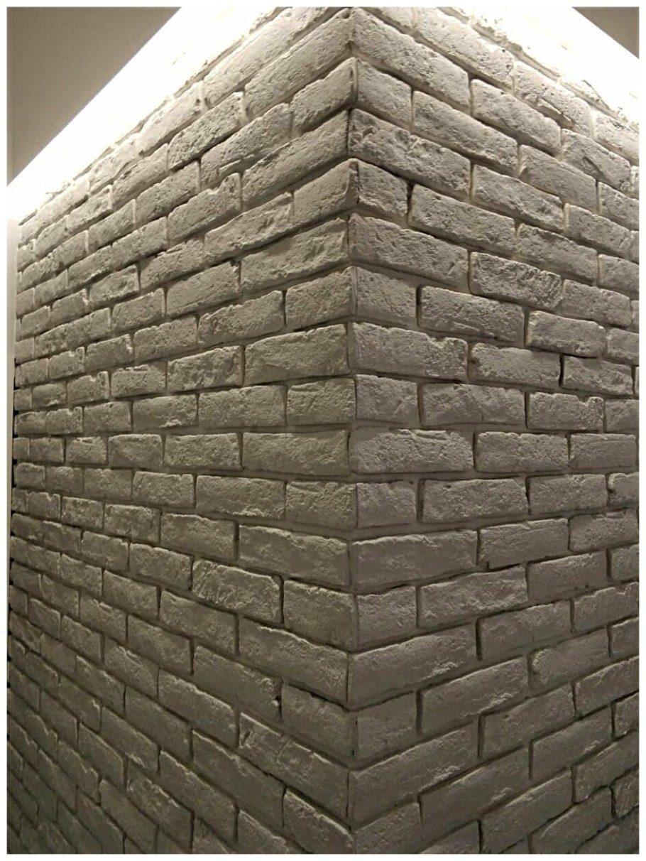 Декоративный кирпич без швов