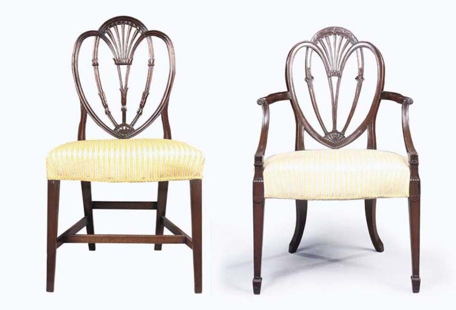 Секретер Франция 18 век красное дерево