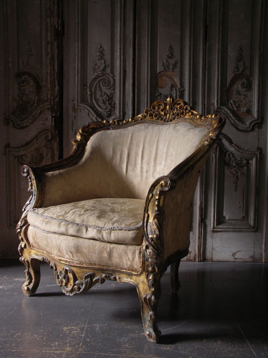 Кресло Бержер Ампир