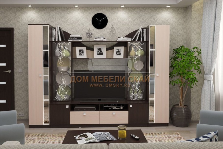 Модульная стенка Гармония Мебельсон