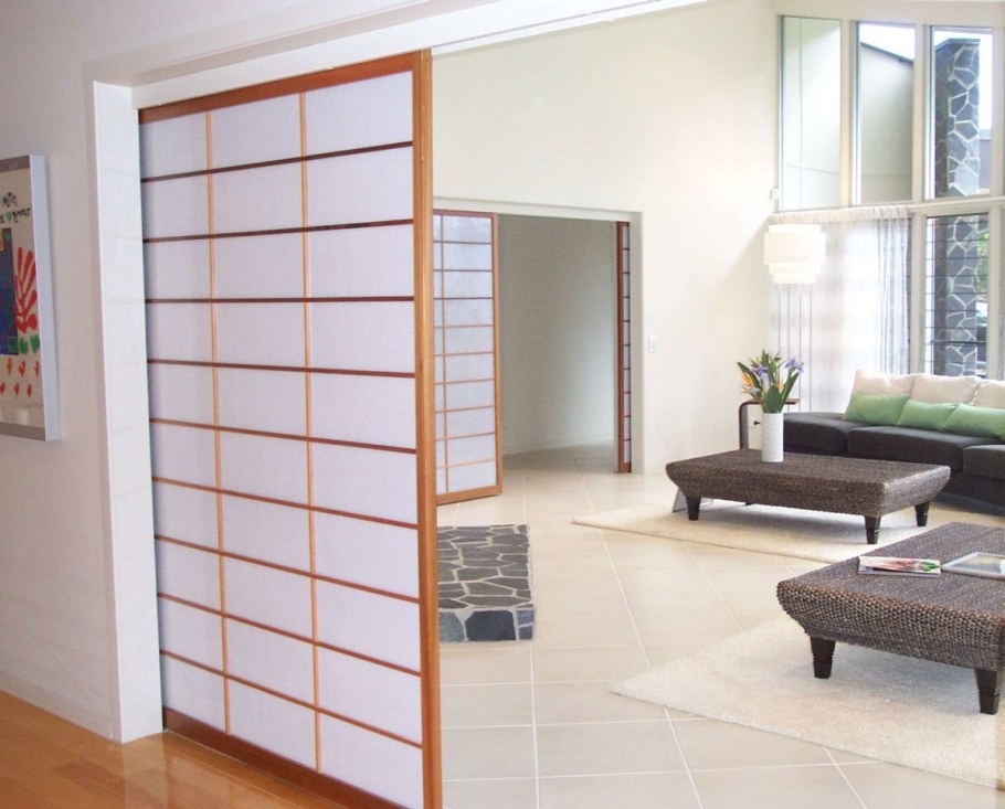 Японские раздвижные перегородки