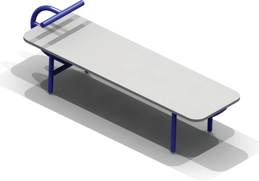 Стол со скамьями (2605)