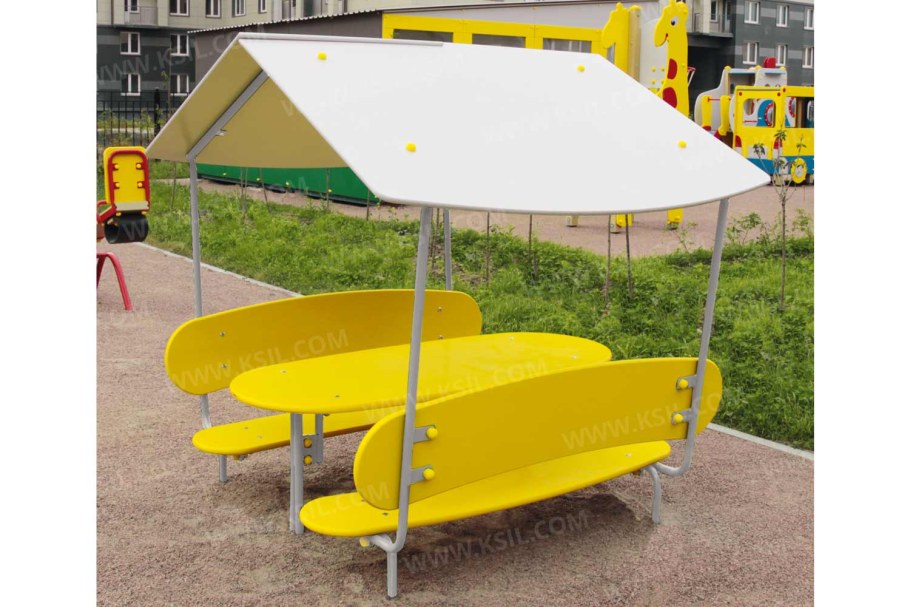 002404 Скамейка детская улитка КСИЛ