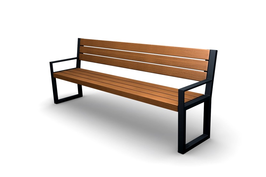 Скамья на металлических ножках 2214 КСИЛ