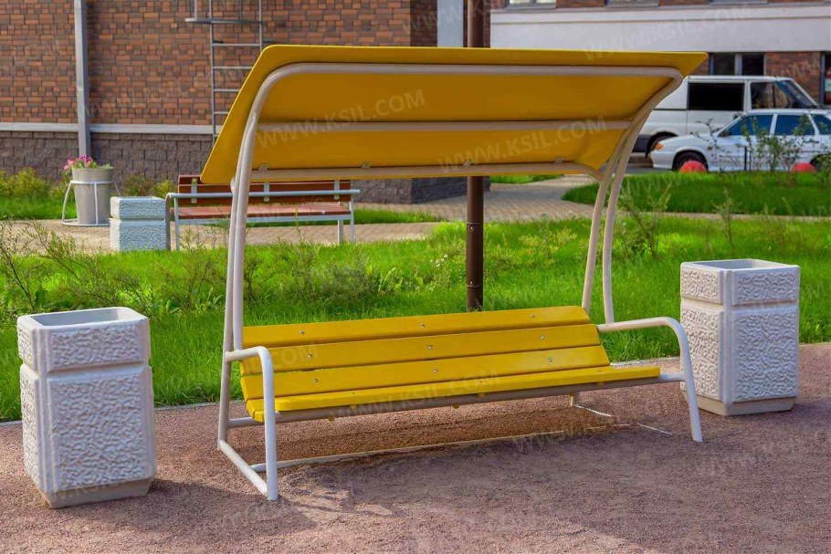 002406 - Скамейка детская "черепаха"