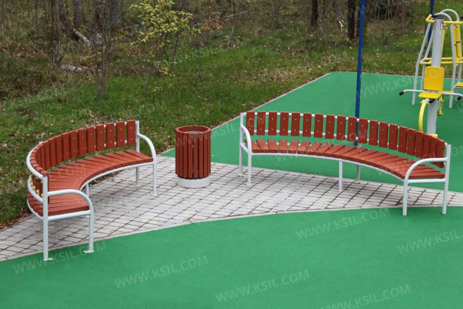 Скамейка детская собачка 002412