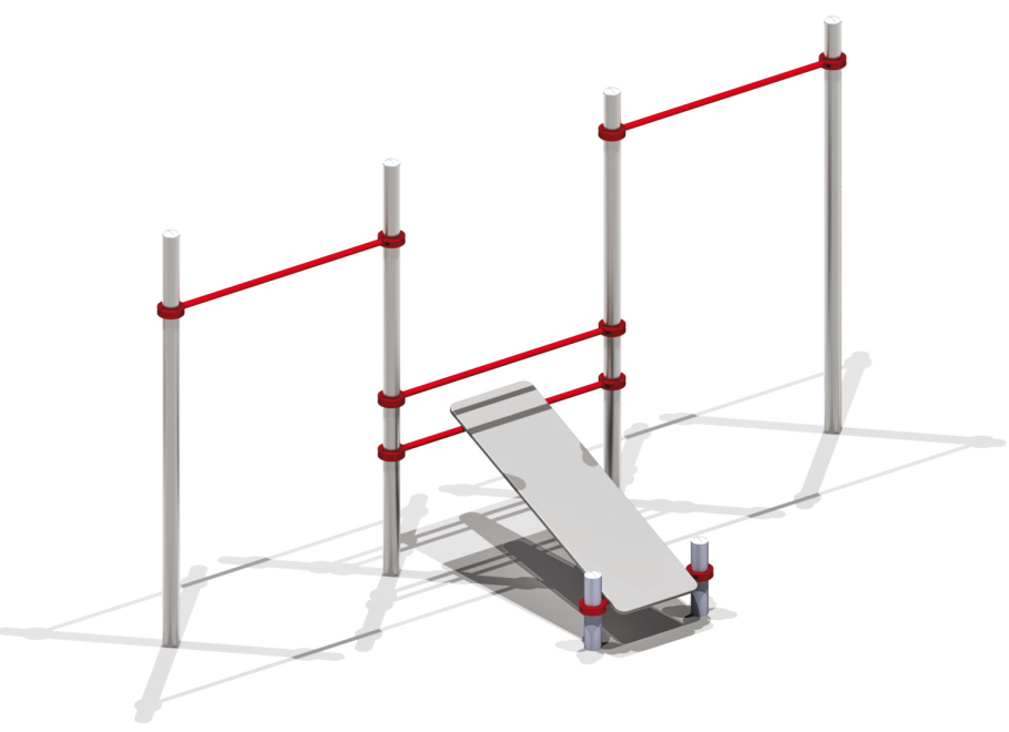 Скамья без спинки lpc110