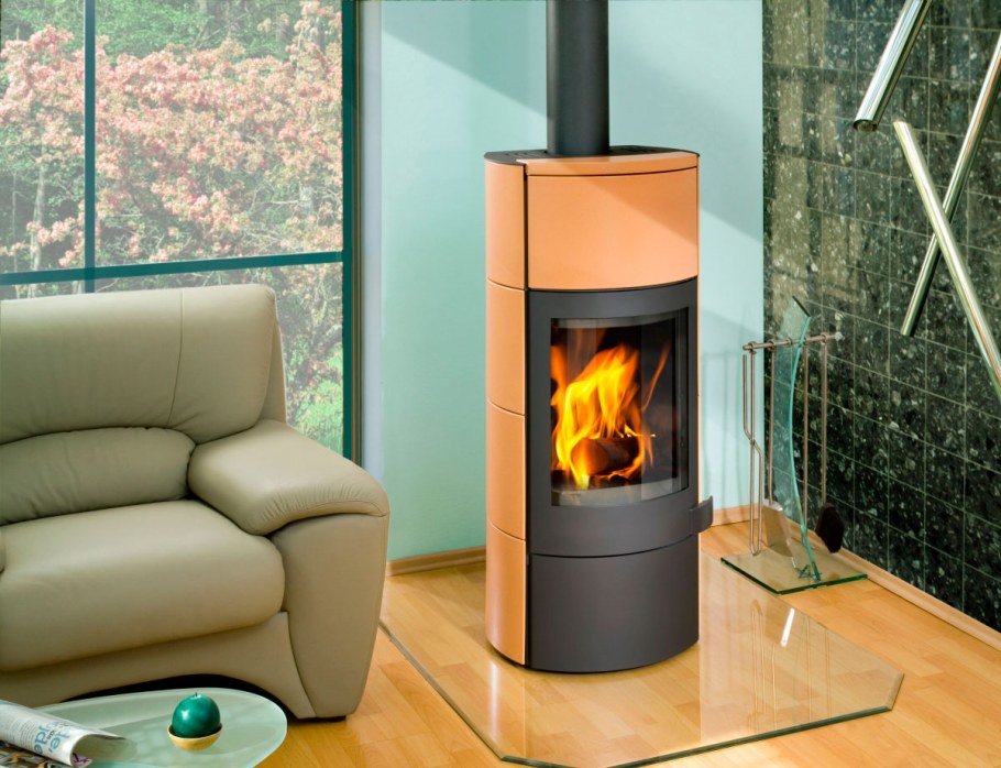 Печь-камин чугунная Ермак