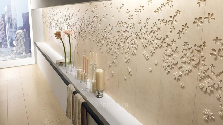 Объемный декор стен