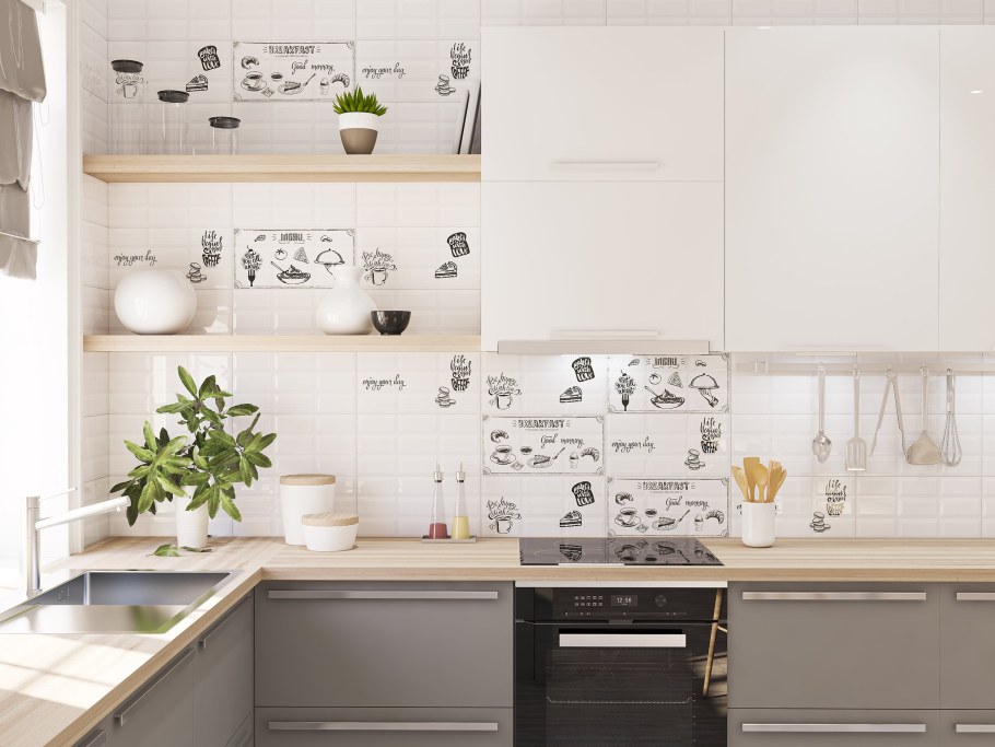 Декор кер. Вог "Breakfast 3" 405x201 (Azori)