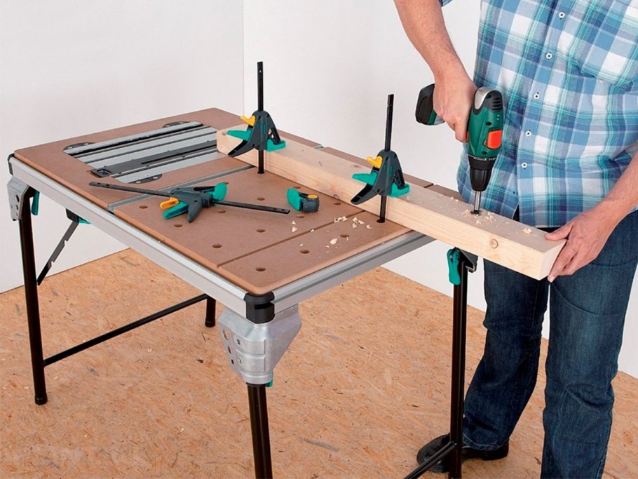 Wolfcraft Master Cut 2000 6900000 многофункциональный верстак с рабочей платформой