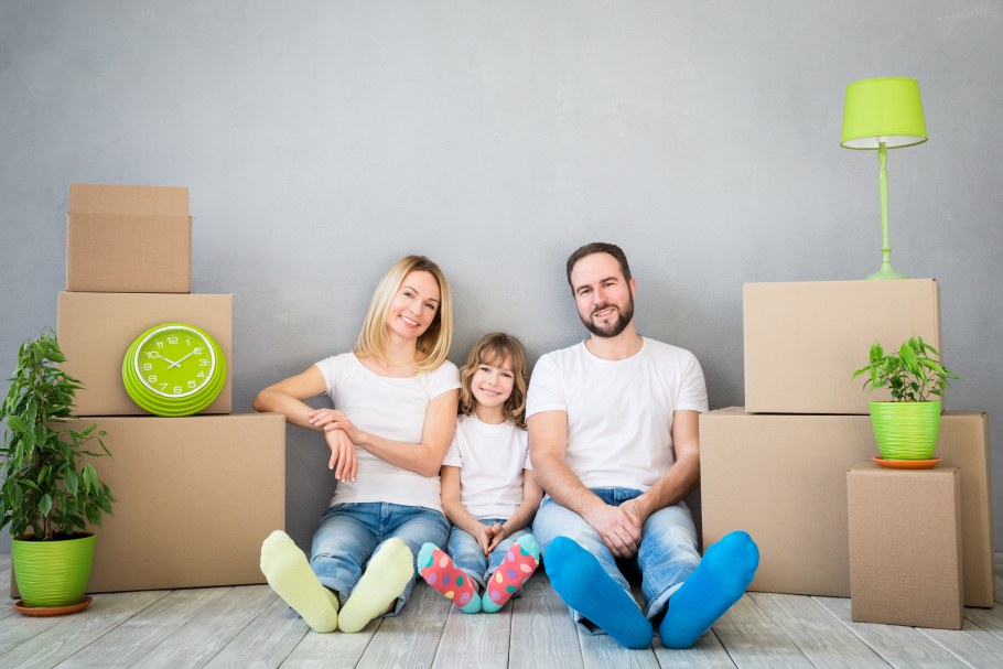 Молодая семья в старой квартире