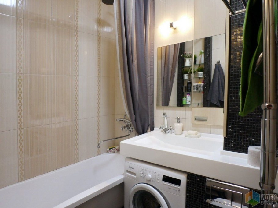 Хрущевка в ванную комнату