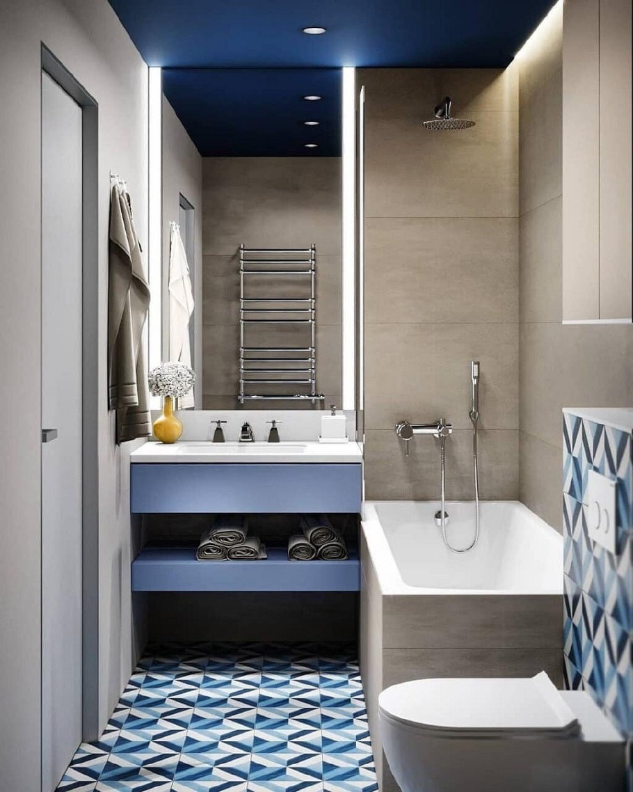 Ванная комната хрущевка