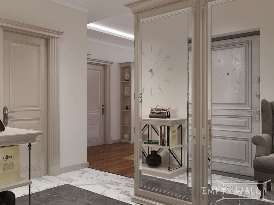 Белые двери в интерьере