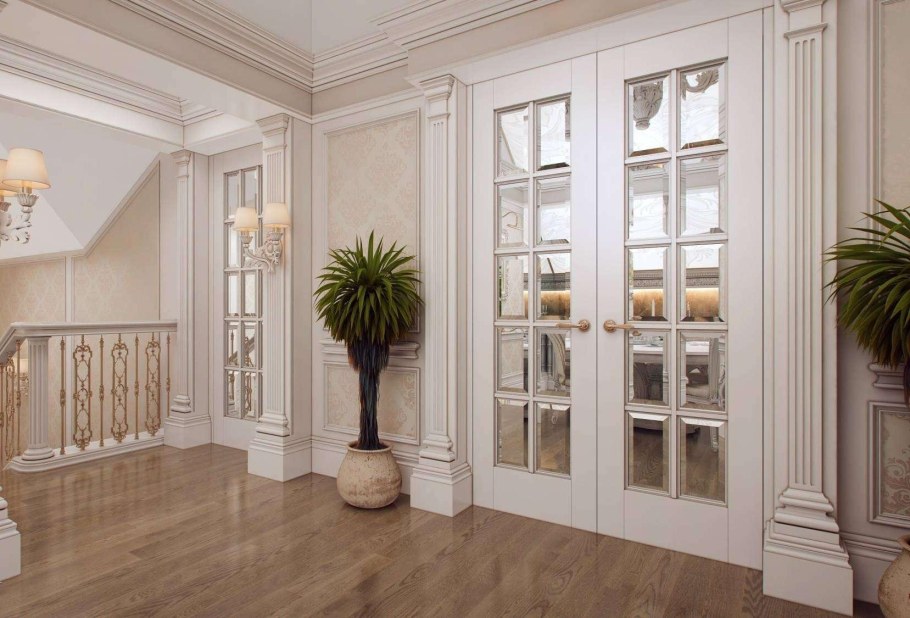 Двери купе в стиле Неоклассика