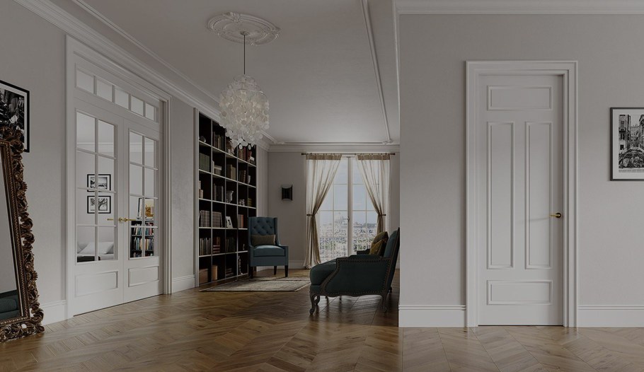 Межкомнатные двери Неоклассика арт деко