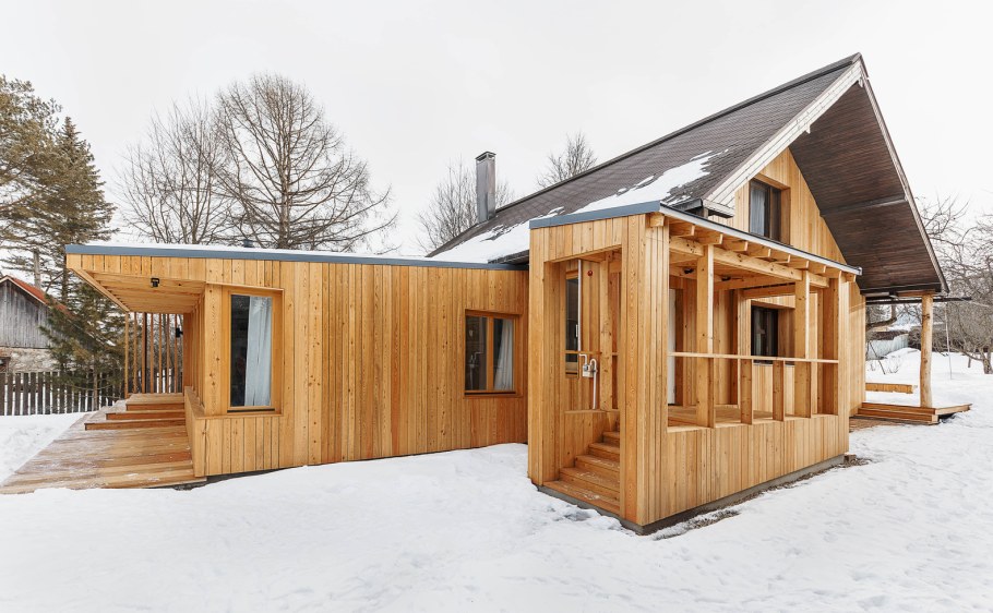 Реконструкция дачного домика